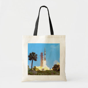Bolsa Tote Lançamento do Foguete Saturn V da NASA Apollo 16