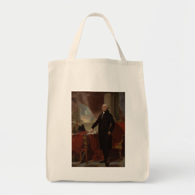 Bolsa Tote Lansdowne Portrait: Presidente dos EUA George Wash (Frente)