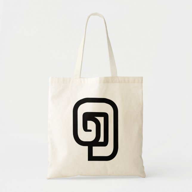 Bolsa Tote Laos / Laos Número um / 1 / ໑ (Nung/Nueng) (Frente)