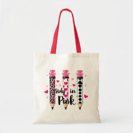 Bolsa Tote Lápis educacional