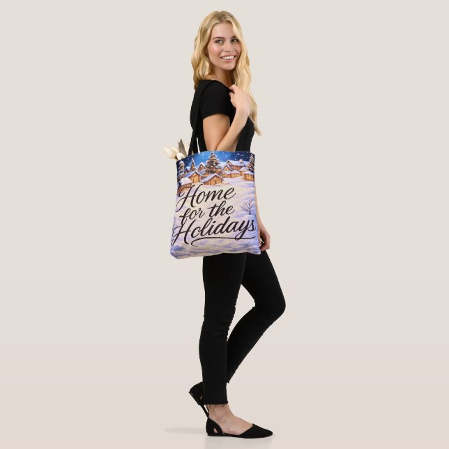 Bolsa Tote 'Lar para as Festividades'  (No(a) Modelo)