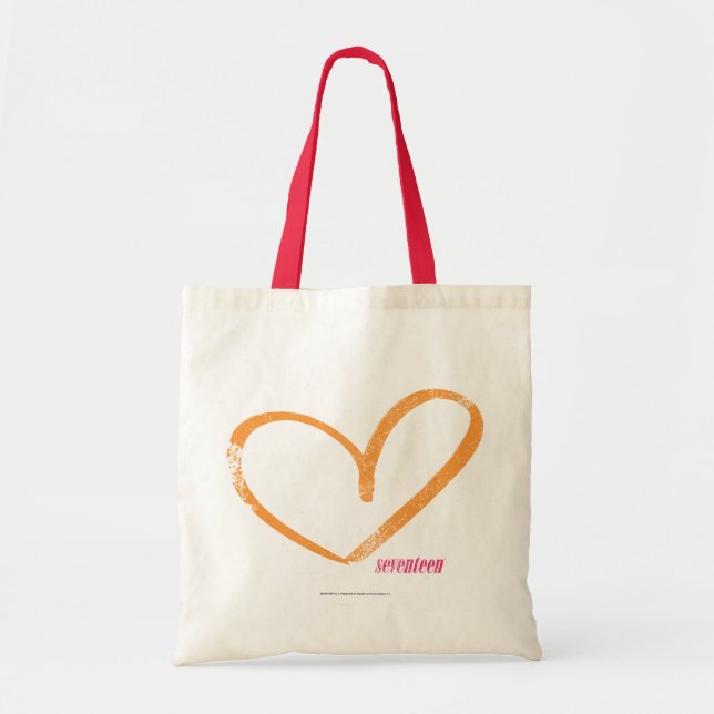 Bolsa Tote Laranja de OpenHeart (Frente)