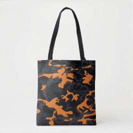 Bolsa Tote Laranja Realce Camo