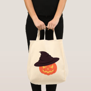 Bolsa Tote Laranja Retro Pumpkin Tote Bag - Inspirado na Vint