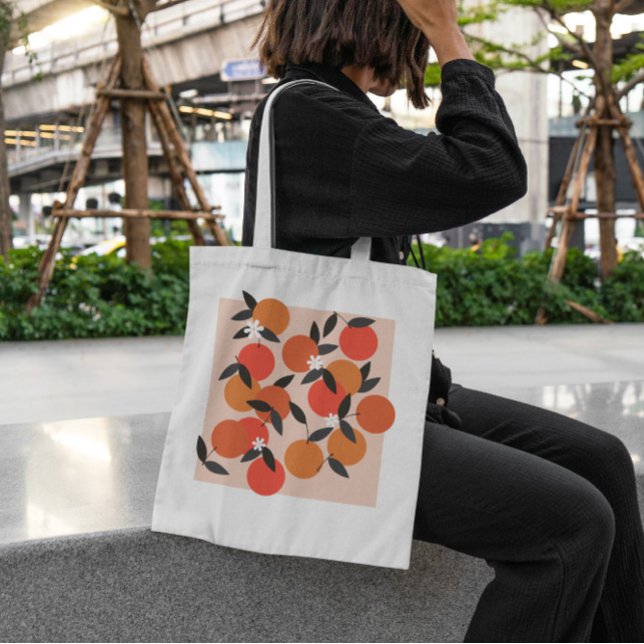 Bolsa Tote Laranjas frutas (Criador carregado)