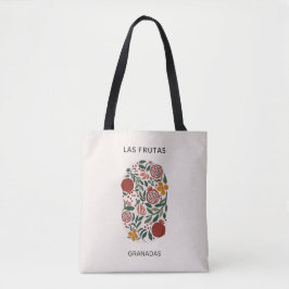 Bolsa Tote Las Frutas: Granadas - Mercado Pomegranato