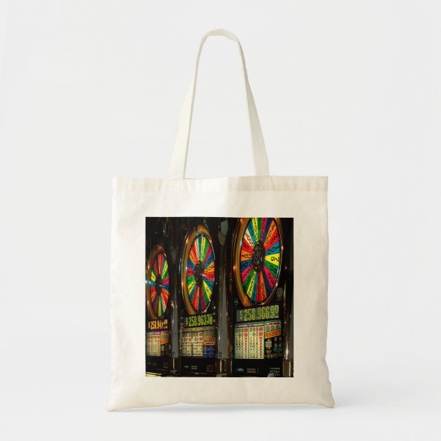 Bolsa Tote Las VEGAS-SLOTS (Frente)