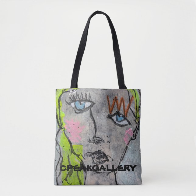 Bolsa Tote Lashes A Barra De Toques (Frente)