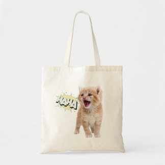Bolsa Tote Laughing Kitten