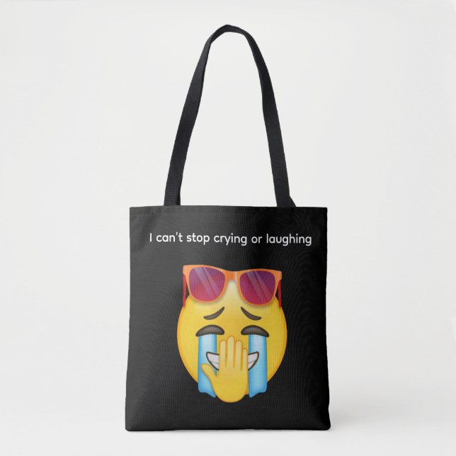 Bolsa Tote  Laughing Through Tears (Frente)