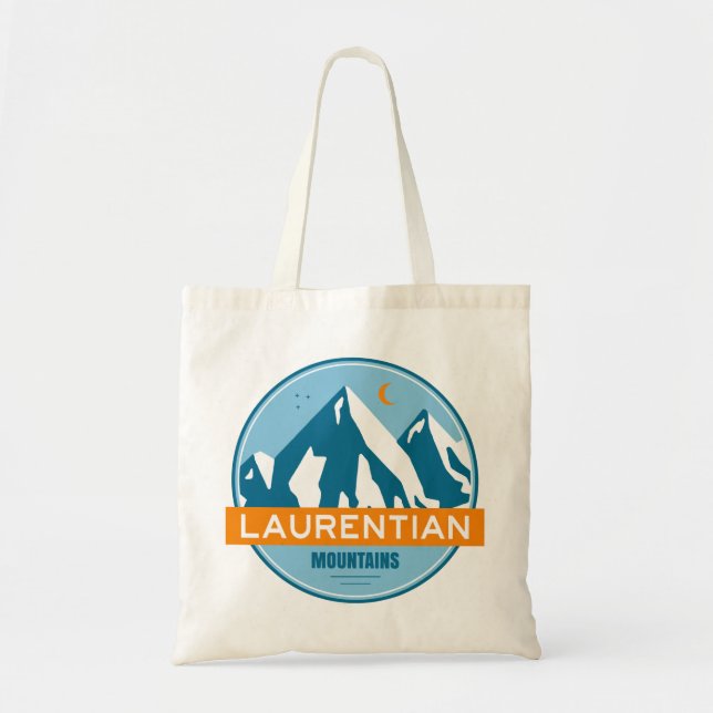 Bolsa Tote Laurentian Mountain Quebec Canadá (Frente)