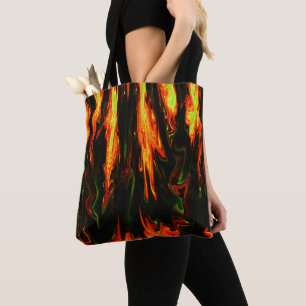Bolsa Tote Lava Flames.....