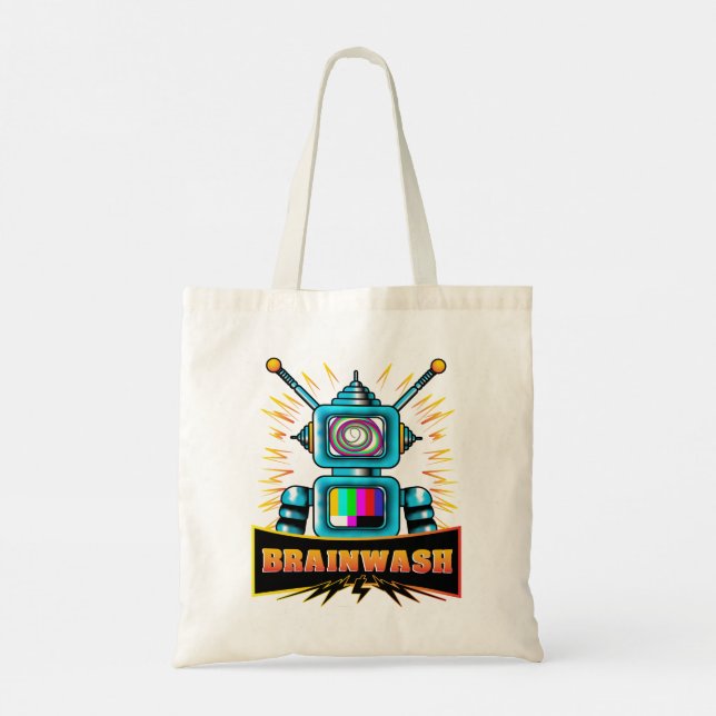 Bolsa Tote Lavagem cerebral (Verso)
