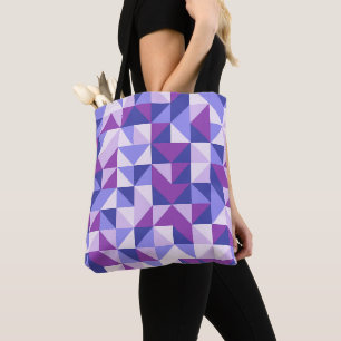 Bolsa Tote Lavanda Chevrons Shuffle