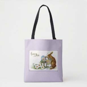 Bolsa Tote Lavanda de Coelhinho da Páscoa