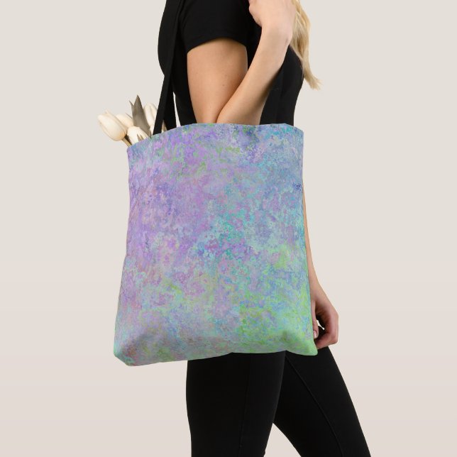 Bolsa Tote Lavanda de Sono Neon Pastel de Álcool (Close Up)