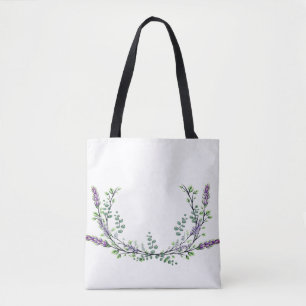 Bolsa Tote Lavanda e Eucalyptus