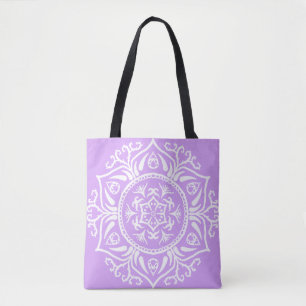 Bolsa Tote Lavanda Mandala