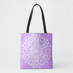 Bolsa Tote Lavanda Mandala