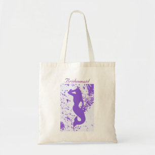Bolsa Tote Lavanda Mermaid Bridesmaid