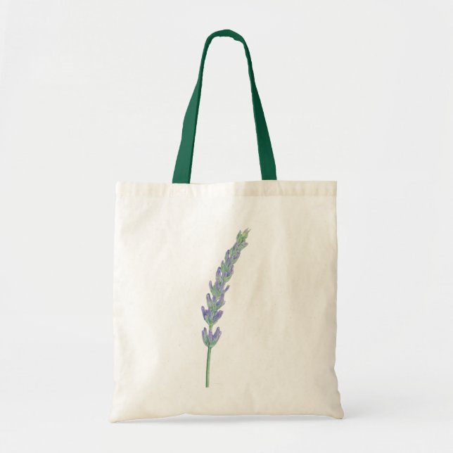 Bolsa Tote Lavanda Sprig (Frente)