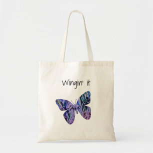 Bolsa Tote Lavendar Butterfly Wingin it