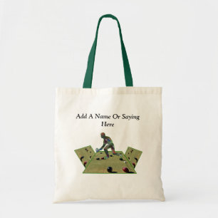 Bolsa Tote Lawn Bowls Adicione Um Nome Aqui Design,