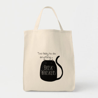 Bolsa Tote  Lazy black cat Tote Bag