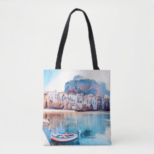 Bolsa Tote ldp CEFALU - Sicília - praia - panorama