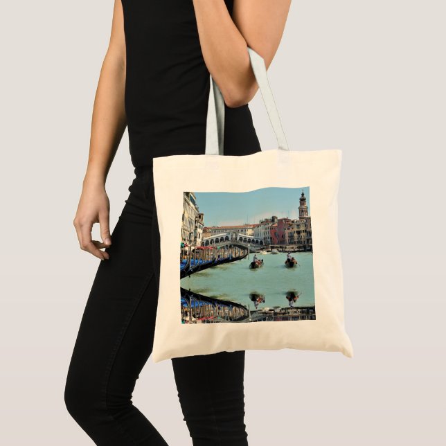 Bolsa Tote ldp RIALTO BRIDGE - Veneza - Canal Grande (Frente (produto))