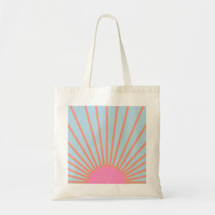 Bolsa Tote Le Soleil 02 Cor-De-Rosa Sol E Sol Azul