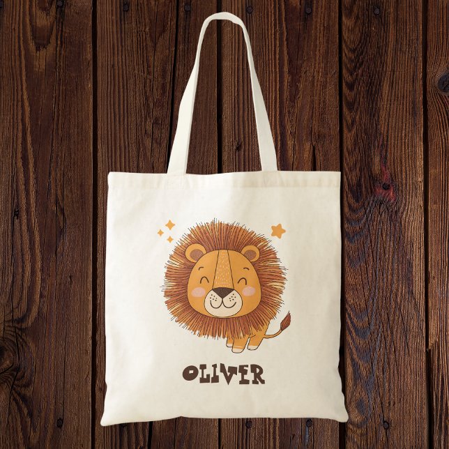 Bolsa Tote Leão Caprichoso Fofo (Criador carregado)