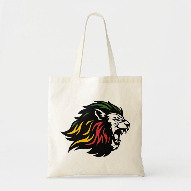 Bolsa Tote Leão Rasta de Judá (Frente)