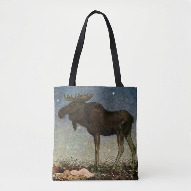 Bolsa Tote “Leap Encontra a Princesa Adormecida” por John Bau (Frente)
