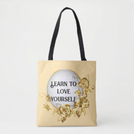 Bolsa Tote learn to love yourself