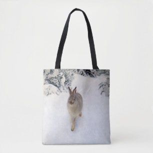 Bolsa Tote Lebre de inverno (Coelho), Bruno Liljefors