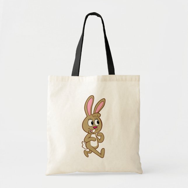 Bolsa Tote Lebre do rick | Becky da guarda florestal (Frente)