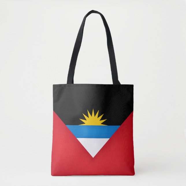 Bolsa Tote Legal Antígua e Barbuda Sinalizador Fashion (Frente)