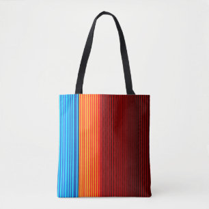 Bolsa Tote LEGAL Azul Cor-de-laranja Vermelha Amarela
