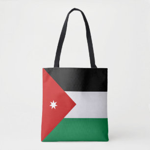 Bolsa Tote Legal bandeira da Jordânia