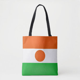 Bolsa Tote Legal bandeira Níger Fashion