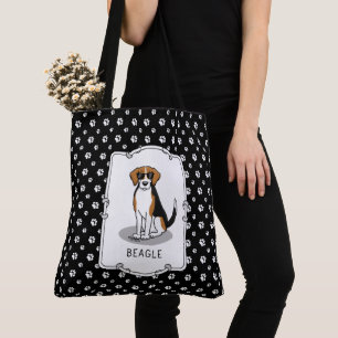 Bolsa Tote Legal Beagle (tricolor 3)