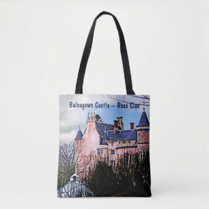 Bolsa Tote Legal Castelo Balnagown, Scottish Ross Clan