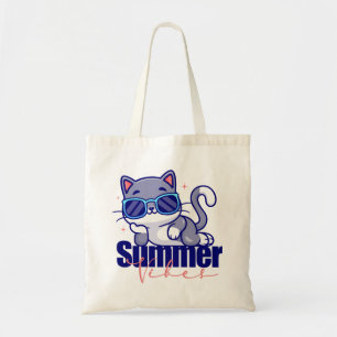Bolsa Tote Legal Cat Summer Vibes