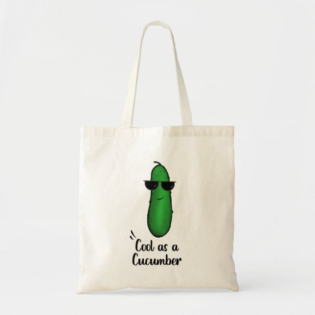 BOLSA TOTE LEGAL COMO UM CUCUMBER (Frente)