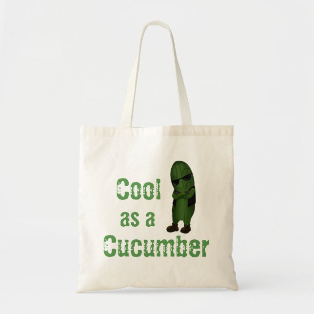 Bolsa Tote Legal Como Um Pepino (Frente)