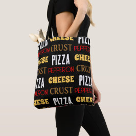 Bolsa Tote Legal diversão pizza pepperoni queijo crosta