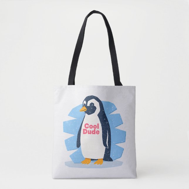 Bolsa Tote Legal Dude Penguin (Frente)