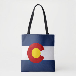 Bolsa Tote Legal Estado De Colorado Flag Fashion