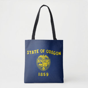 Bolsa Tote Legal Estado De Oregon Flag Fashion